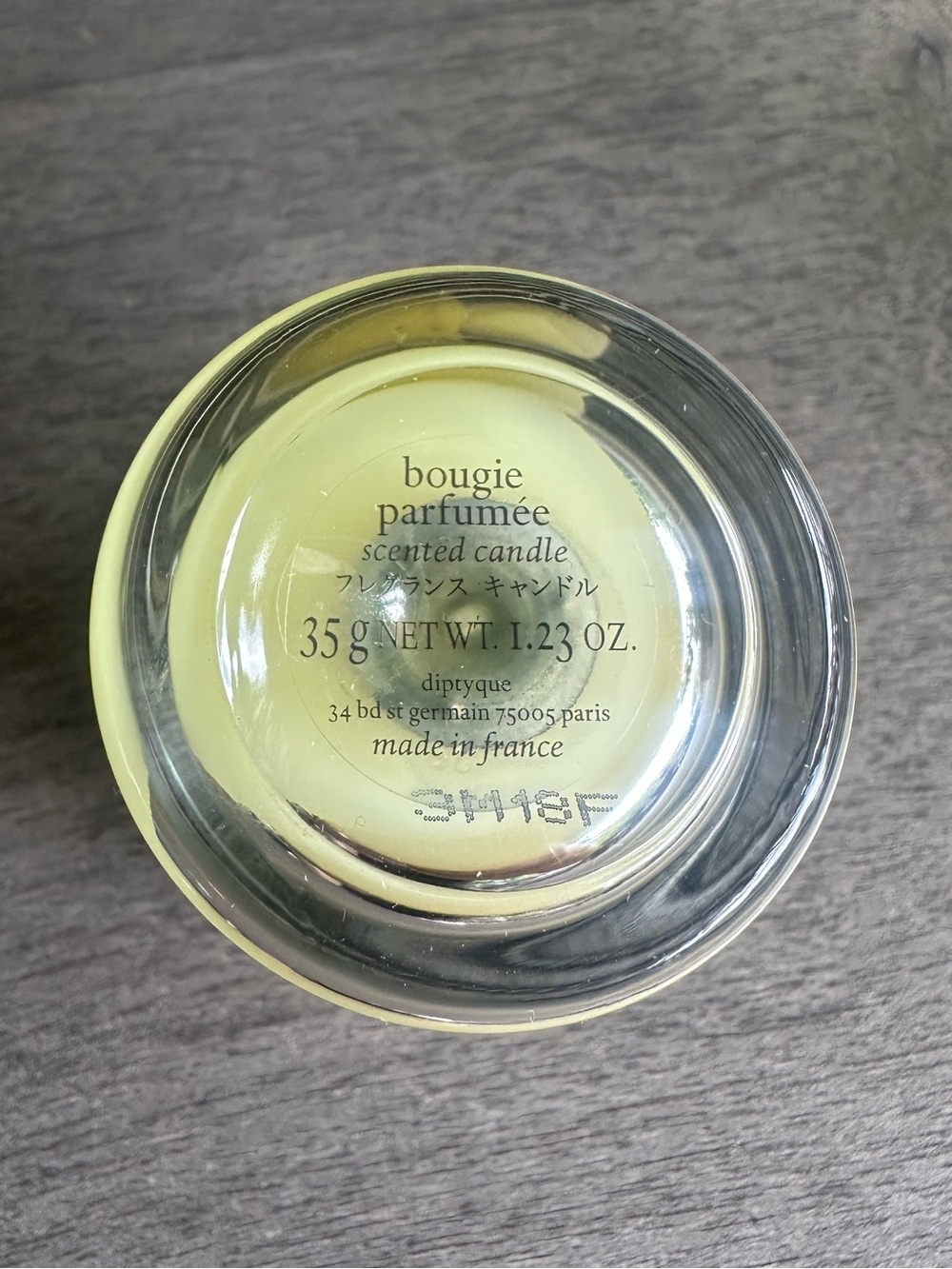 BNIB Mini Diptyque Citronella Candle 1.23oz - Picture 3 of 5